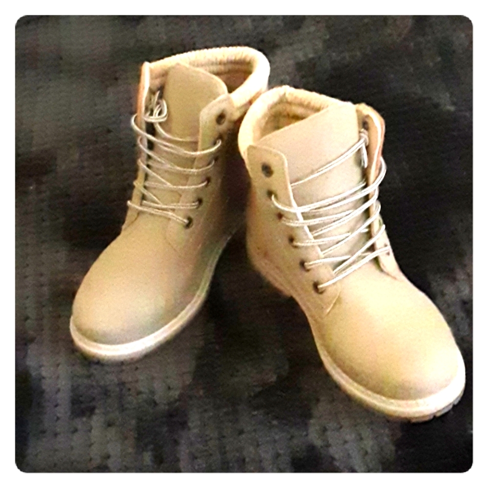 Women's martin style combat boots